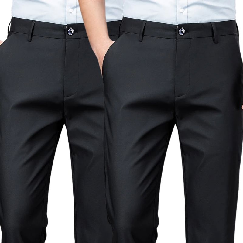 COMPRE 1 E LEVE 2 | Calça Social Clássica Alfaiataria Gentleman 2025 + Brinde Cinto Social Couro - Direct Ofertas