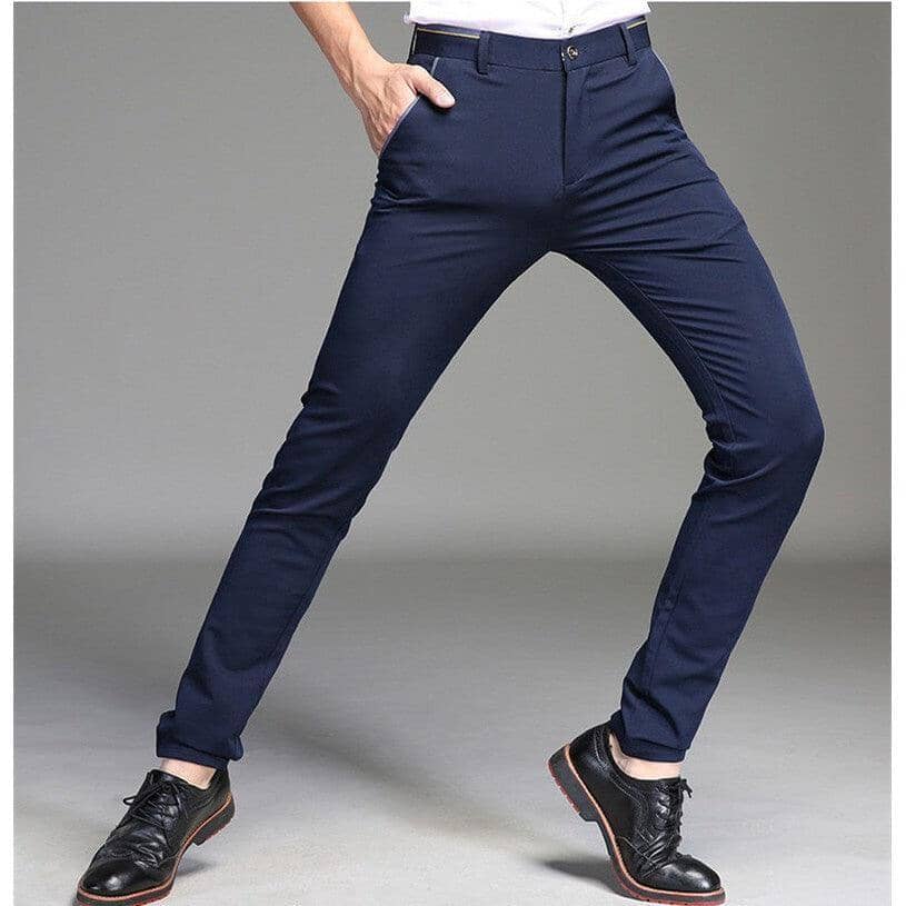 COMPRE 1 E LEVE 2 | Calça Social Clássica Alfaiataria Gentleman 2025 + Brinde Cinto Social Couro - Direct Ofertas