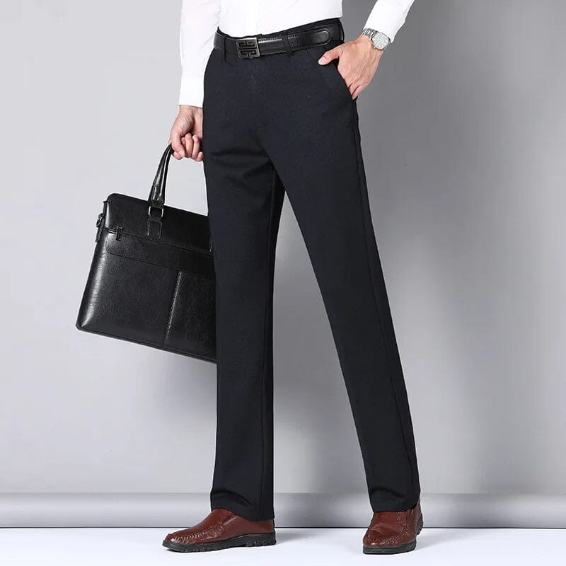 COMPRE 1 E LEVE 2 | Calça Social Clássica Alfaiataria Gentleman 2025 + Brinde Cinto Social Couro - Direct Ofertas