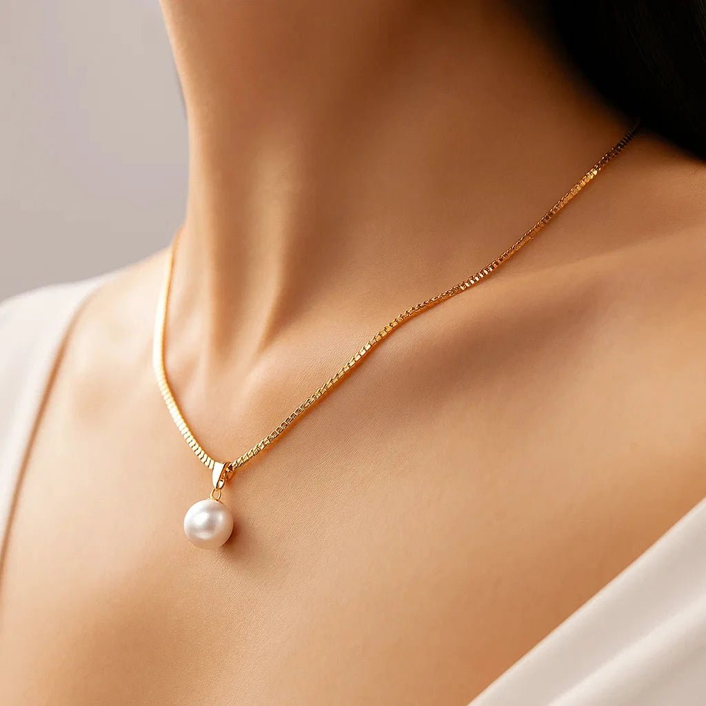 Conjunto de Joias Vintage de Pérolas - Direct Ofertas