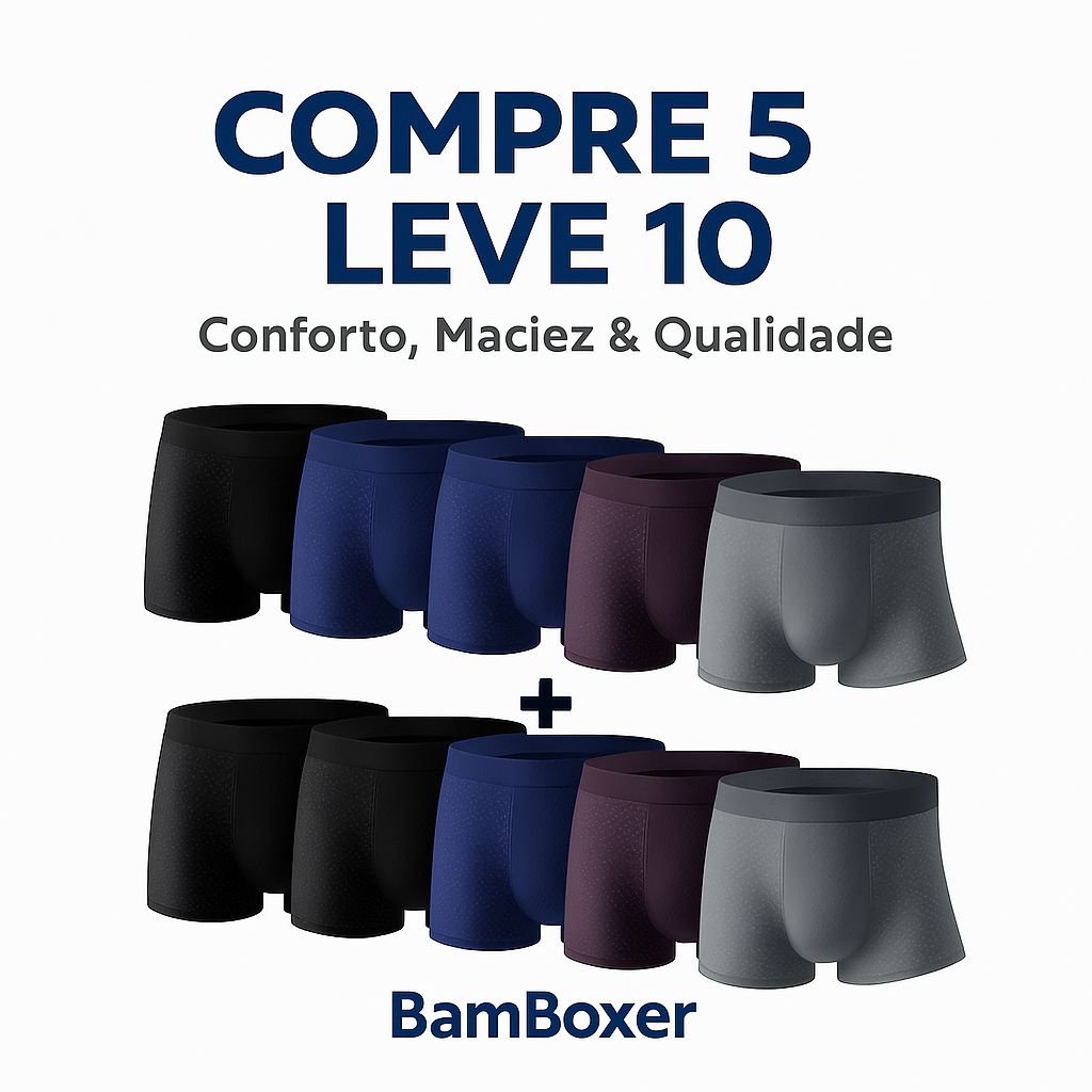 Cueca BamBoxer – Conforto e Toque de Seda em Promoção Especial - Direct Ofertas