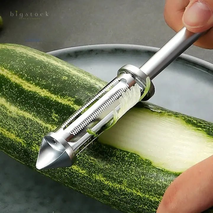 Descascador de Legumes e Frutas Multifuncional 3 em 1 BStocker (LEVE 2 E GANHE OUTRO DE BRINDE) - Direct Ofertas