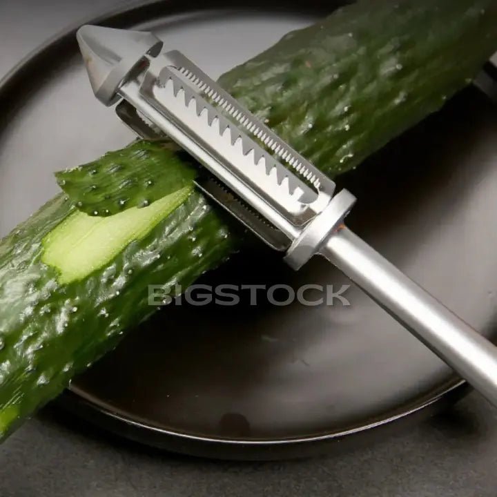 Descascador de Legumes e Frutas Multifuncional 3 em 1 BStocker (LEVE 2 E GANHE OUTRO DE BRINDE) - Direct Ofertas