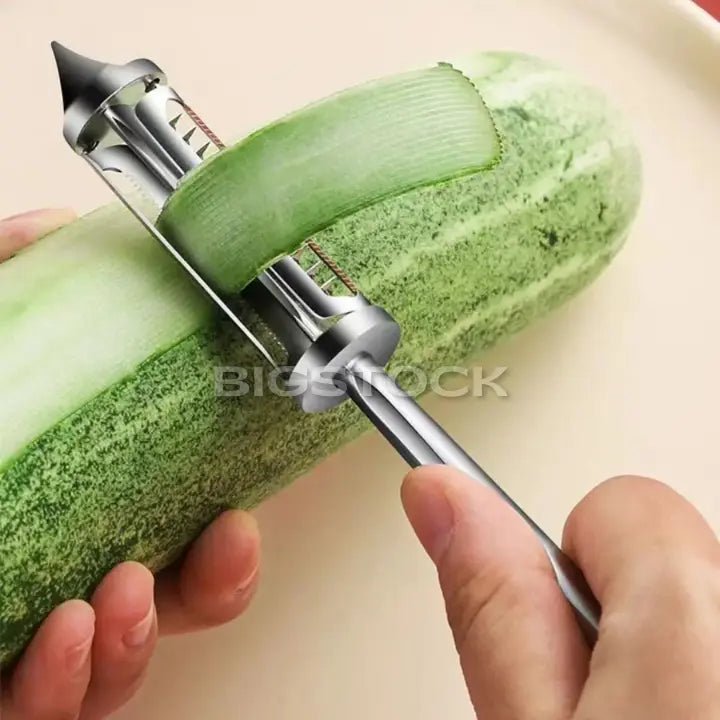 Descascador de Legumes e Frutas Multifuncional 3 em 1 BStocker (LEVE 2 E GANHE OUTRO DE BRINDE) - Direct Ofertas