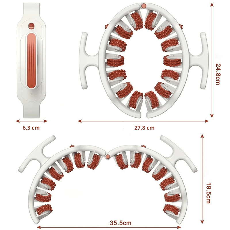 Drena Roller – Massageador Linfático para Lipedema e Celulite - Direct Ofertas