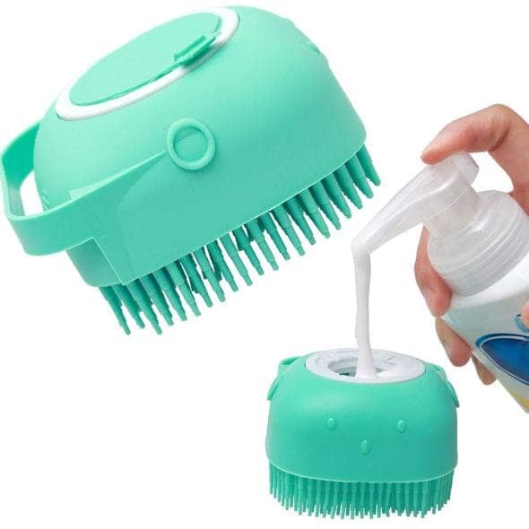 Escova de Banho Massageadora para Pets Escova de Banho Massageadora para Pets P13 Direct Ofertas 