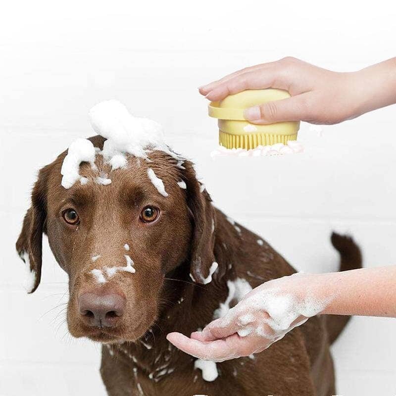 Escova de Banho Massageadora para Pets Escova de Banho Massageadora para Pets P13 Direct Ofertas 