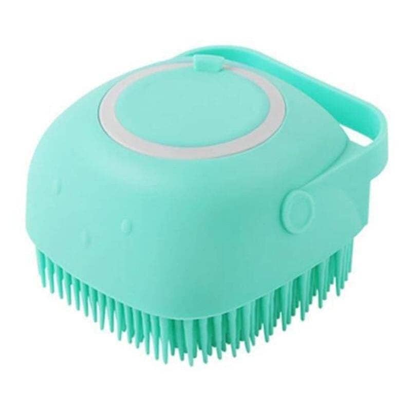 Escova de Banho Massageadora para Pets Escova de Banho Massageadora para Pets P13 Direct Ofertas Azul 