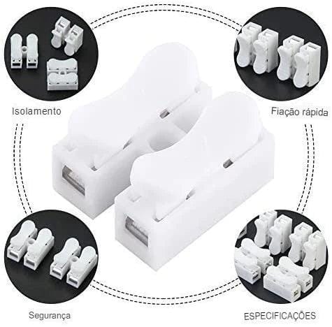 FácilFix - Conector Rápido para Fios + Brinde - Direct Ofertas