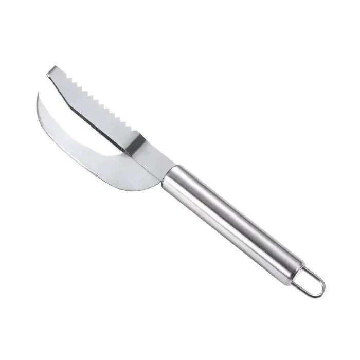 FishScaler - Faca Inoxidável 3 em 1 para Limpeza de Peixe FishScaler - Faca Inoxidável P9 Direct Ofertas 1 unidade 