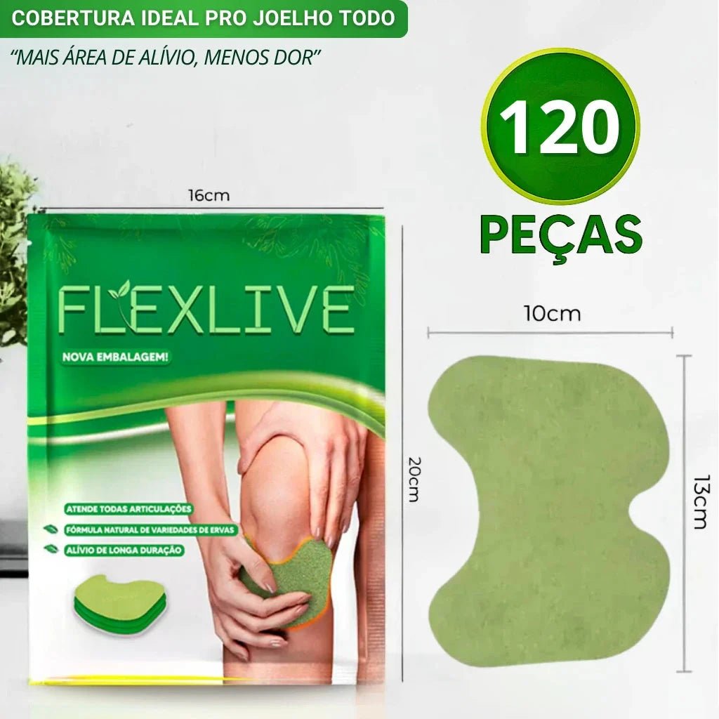 Flexlive - Adesivo de Recuperação Natural - Direct Ofertas