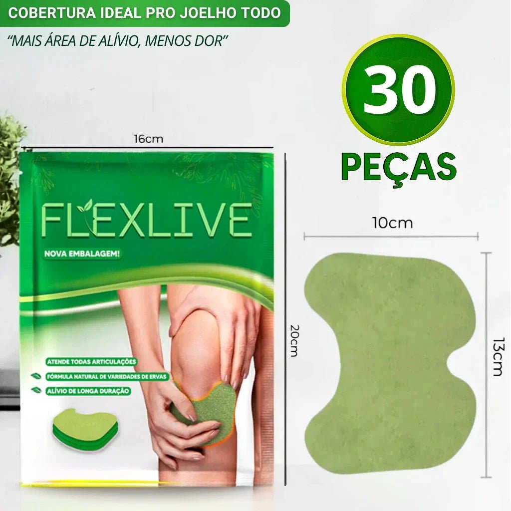 Flexlive - Adesivo de Recuperação Natural - Direct Ofertas