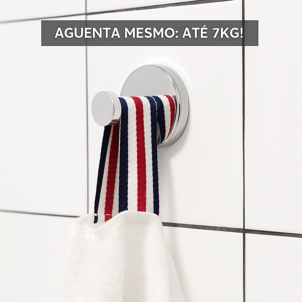 Fluno Sup™ – Gancho de Ventosa Premium Para Banheiro e Cozinha – Compre 1, Leve 2 + Frete Grátis 🎁 - Direct Ofertas