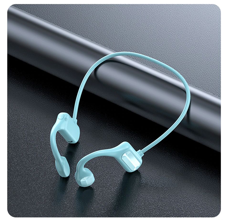 Fone de Ouvido por Condução Óssea Bluetooth 5.1 Resistente a Água Fone de Ouvido por Condução P13 Direct Ofertas 