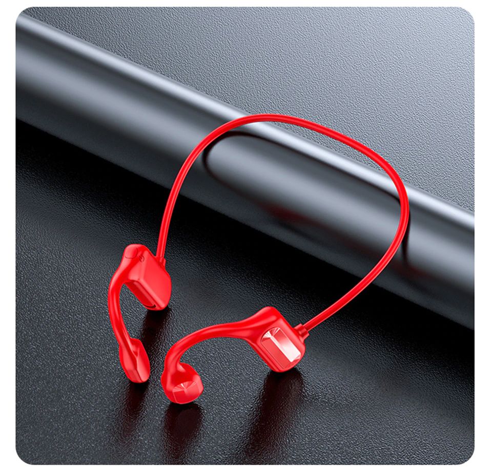 Fone de Ouvido por Condução Óssea Bluetooth 5.1 Resistente a Água Fone de Ouvido por Condução P13 Direct Ofertas 