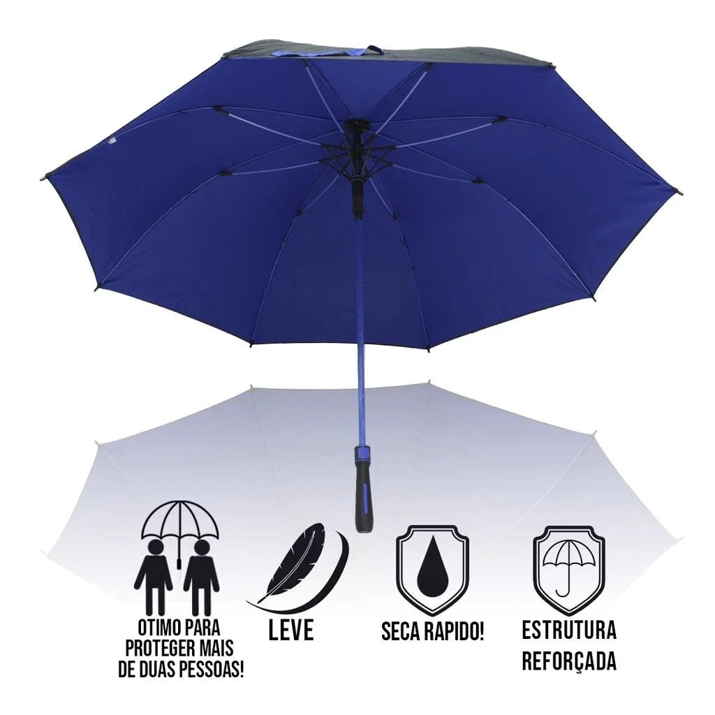 Guarda Chuva Gigante Super Reforçado Invictus 142cm - Direct Ofertas