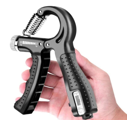 Hand Grip - Fortalecedor de Braços Resistente e Regulável 10 a 60kg Hand Grip - Fortalecedor de Braços P13 Direct Ofertas Preto 