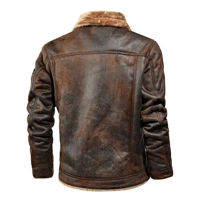 Jaqueta Masculina de Couro Bellvian - BL105 - Direct Ofertas