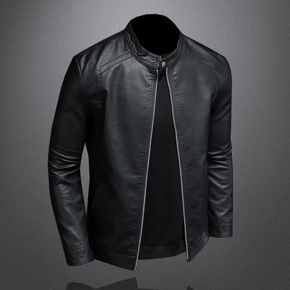 Jaqueta Masculina de Couro Classic Sampaio® - Direct Ofertas