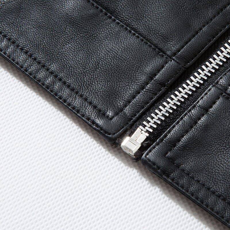 Jaqueta Masculina de Couro Classic Sampaio® - Direct Ofertas