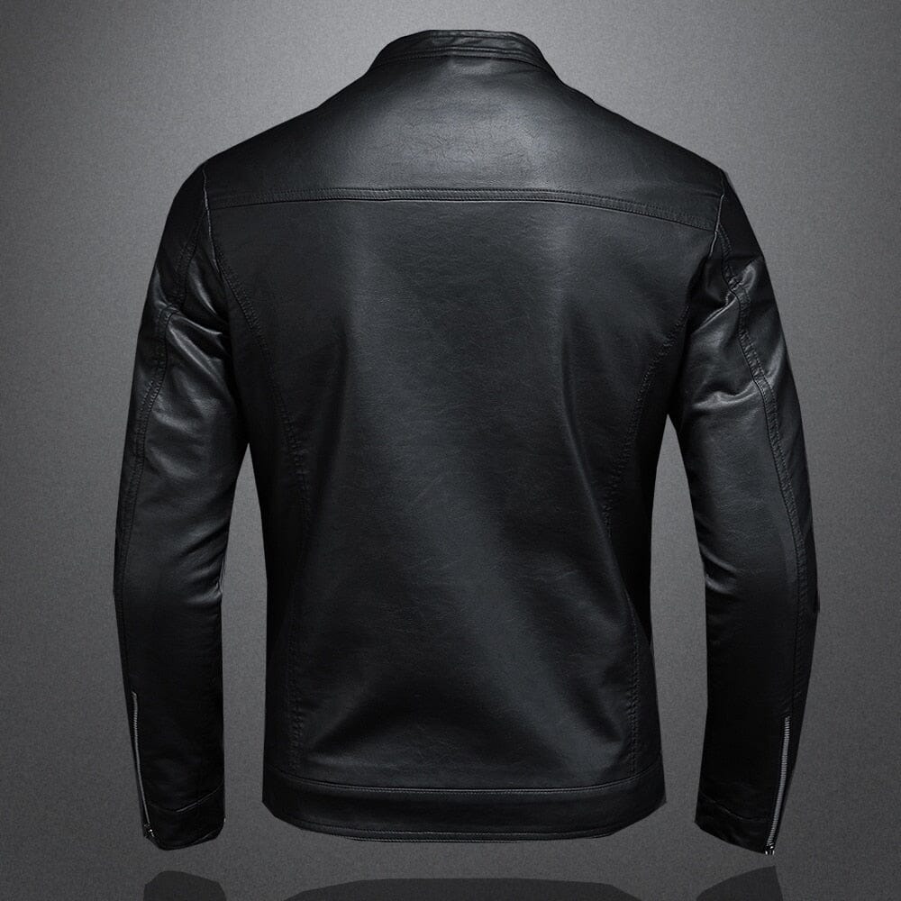 Jaqueta Masculina de Couro Classic Sampaio® - Direct Ofertas