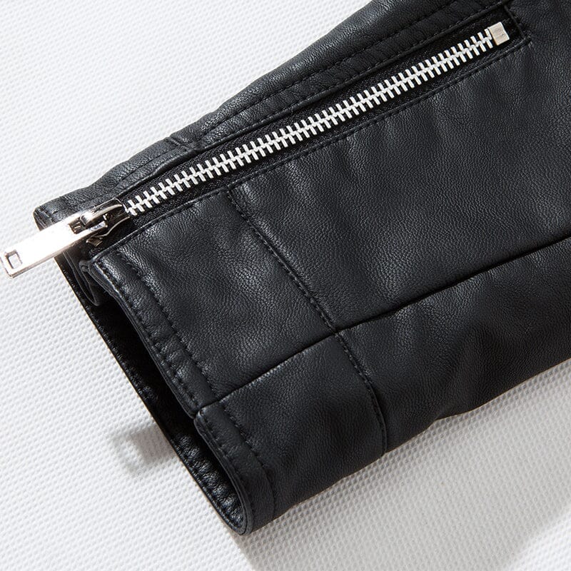 Jaqueta Masculina de Couro Classic Sampaio® - Direct Ofertas