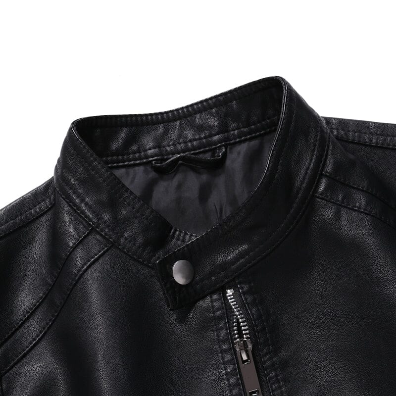 Jaqueta Masculina de Couro Classic Sampaio® - Direct Ofertas