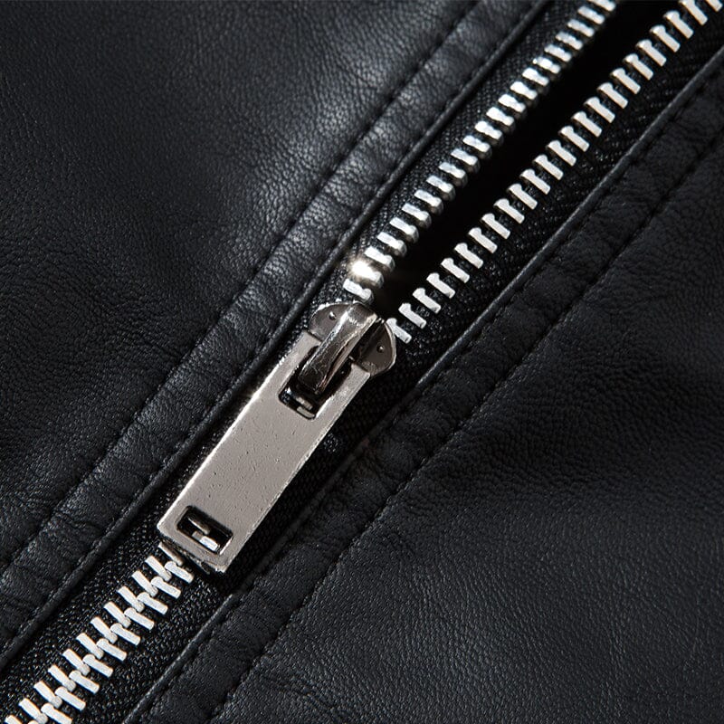 Jaqueta Masculina de Couro Classic Sampaio® - Direct Ofertas