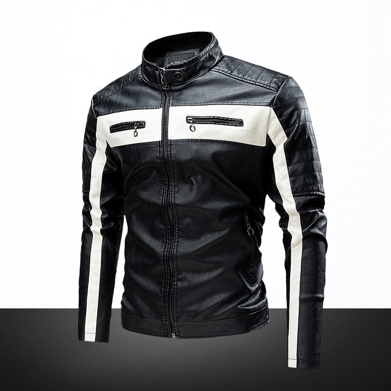 Jaqueta Motoqueiro de Couro - Direct Ofertas