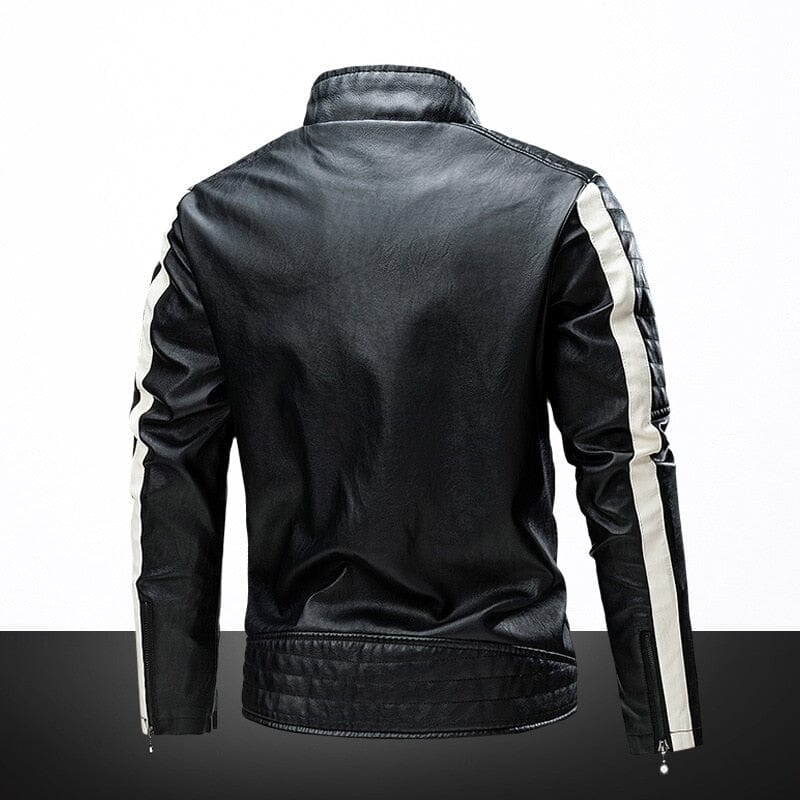 Jaqueta Motoqueiro de Couro - Direct Ofertas