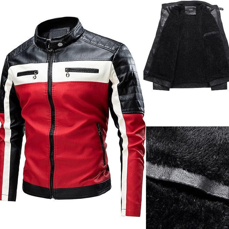 Jaqueta Motoqueiro de Couro - Direct Ofertas