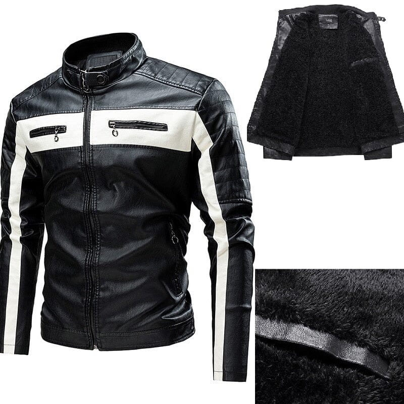 Jaqueta Motoqueiro de Couro - Direct Ofertas