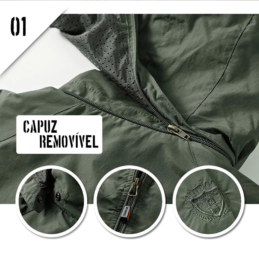 Jaqueta Tática Militar a Prova De Água - Direct Ofertas