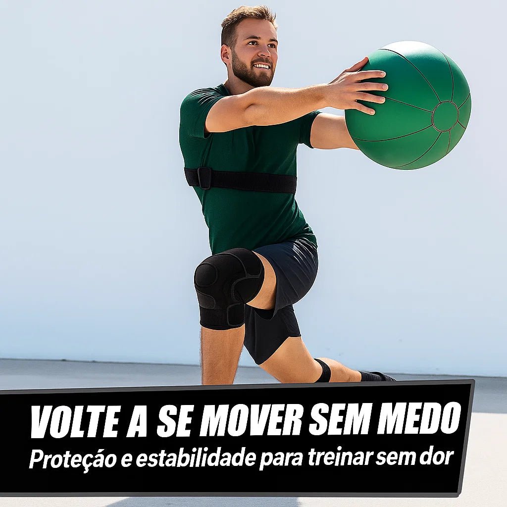 Joelheira Articulada com tecnologia Gel Pad - Direct Ofertas
