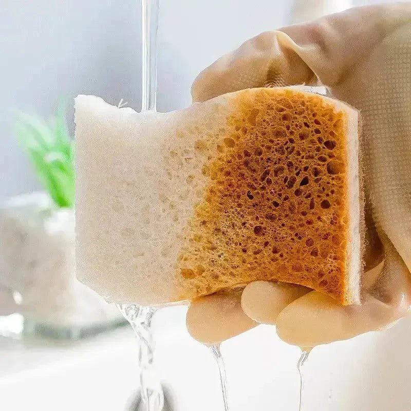 Kit 18 Esponja de Cozinha Biodegradáveis Premium (duram até 18 meses) - Direct Ofertas