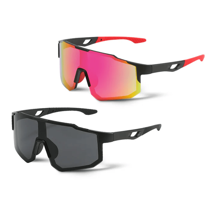 Kit 2 Windproof - Óculos de Sol para Corrida Ciclismo - Direct Ofertas