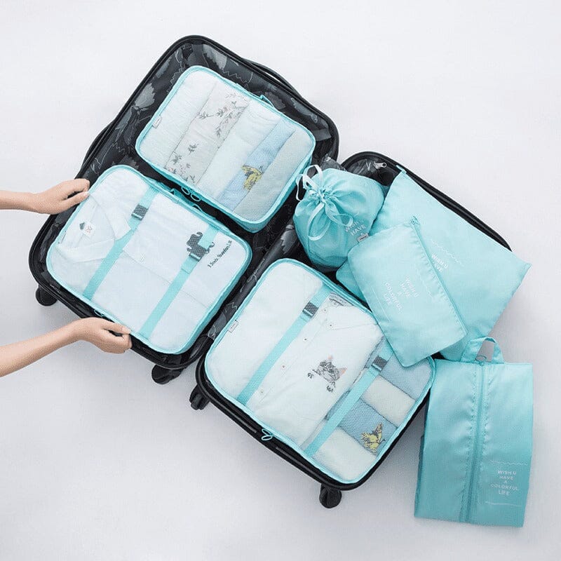 Kit 7 Bolsas Organizadoras Para Mala de Viagem STORAGE BAG - PAGUE 4 LEVE 7 - Direct Ofertas