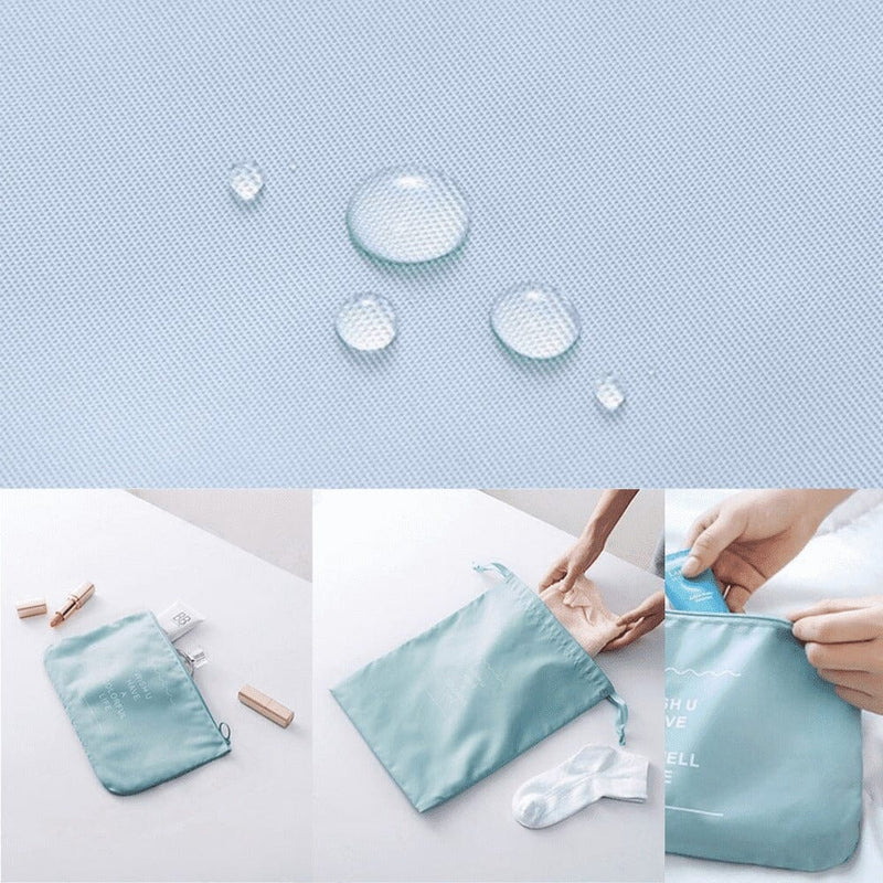 Kit 7 Bolsas Organizadoras Para Mala de Viagem STORAGE BAG - PAGUE 4 LEVE 7 - Direct Ofertas