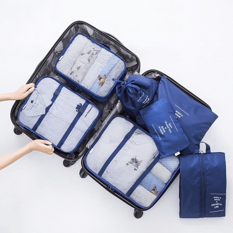 Kit 7 Bolsas Organizadoras Para Mala de Viagem STORAGE BAG - PAGUE 4 LEVE 7 - Direct Ofertas
