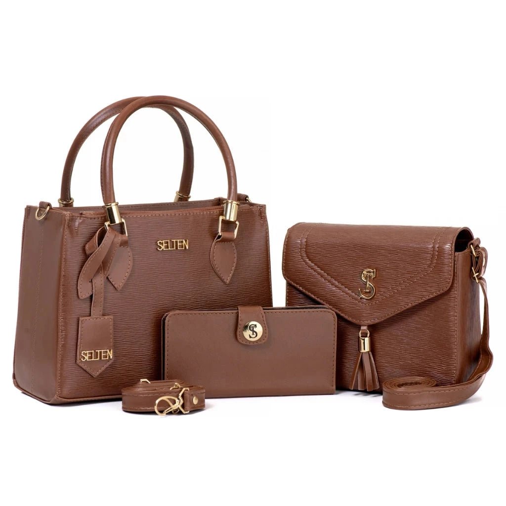 Kit Bolsa Transversal com Tote e Carteira - Direct Ofertas