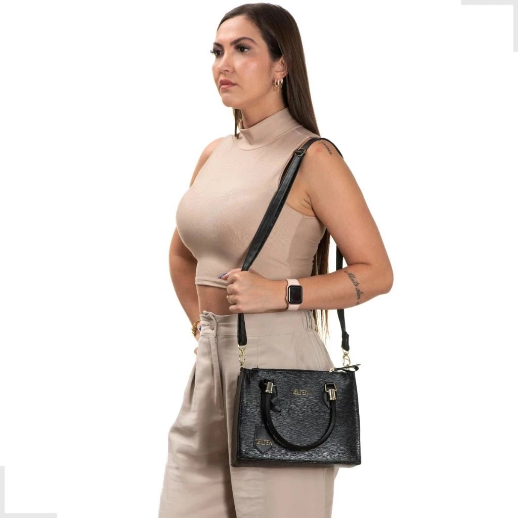 Kit Bolsa Transversal com Tote e Carteira - Direct Ofertas