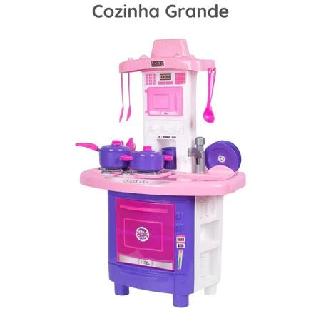 Kit Cozinha Infantil Completa Kit Cozinha Infantil Completa PS1 Direct Ofertas COZINHA INFANTIL GRANDE 