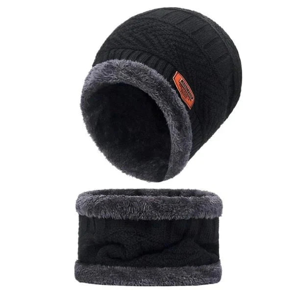 Kit Inverno 3 em 1 – Touca, Cachecol e Luva Impermeável - Direct Ofertas