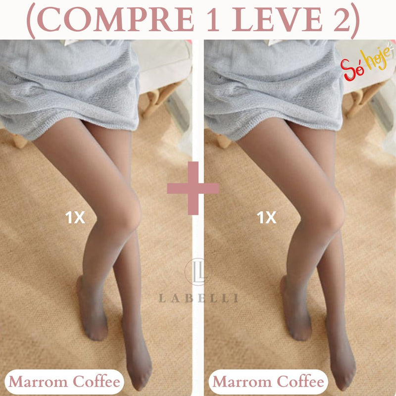 Kit Meia Calça Forrada Translúcida com Aquecimento (COMPRE 1 LEVE 2) - Direct Ofertas