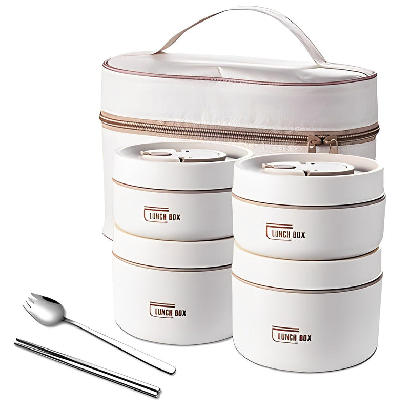 Kit Potes Heméticos LunchBox [Com Brindes] - Direct Ofertas