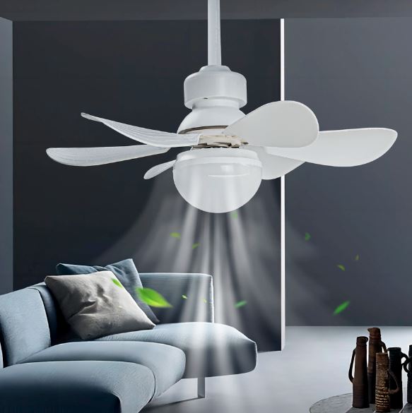 Lâmpada Ventilador Ultra LED 2 em 1 [ULTRA POTENTE] - Direct Ofertas