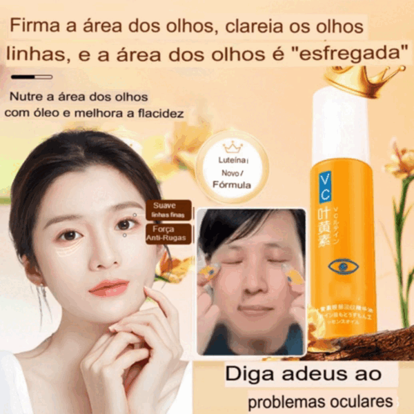 LuteinaRoll 5 em 1 ORIGINAL- Remove Olheiras, Reduz Bolsas e Revitaliza a Pele ao Redor dos Olhos LuteinaRoll 5 em 1 ORIGINAL P12 Direct Ofertas 