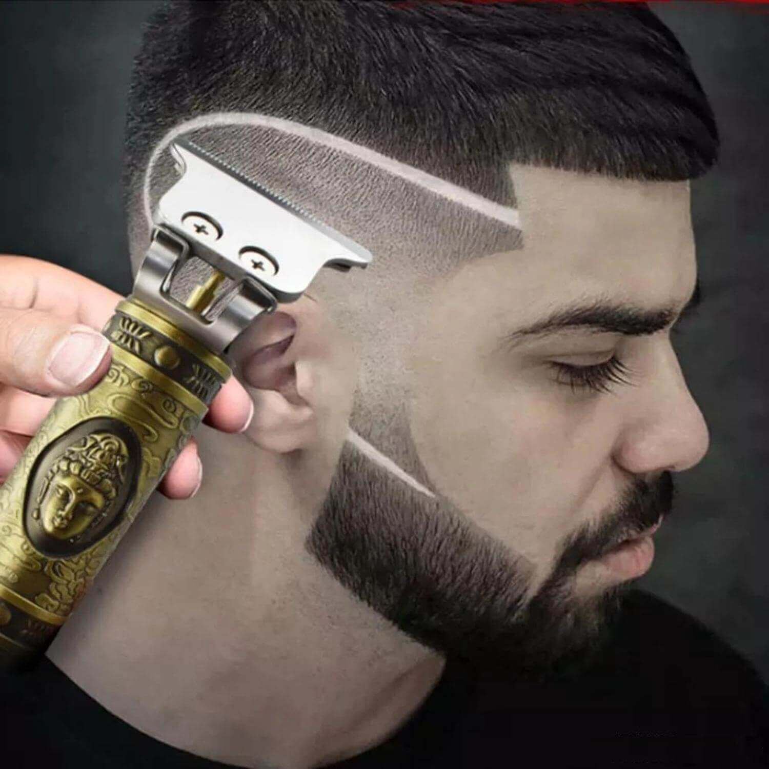 Maquina Profissional para Barba e Cabelo - Pro 3 em 1 sb 12 Direct Ofertas 