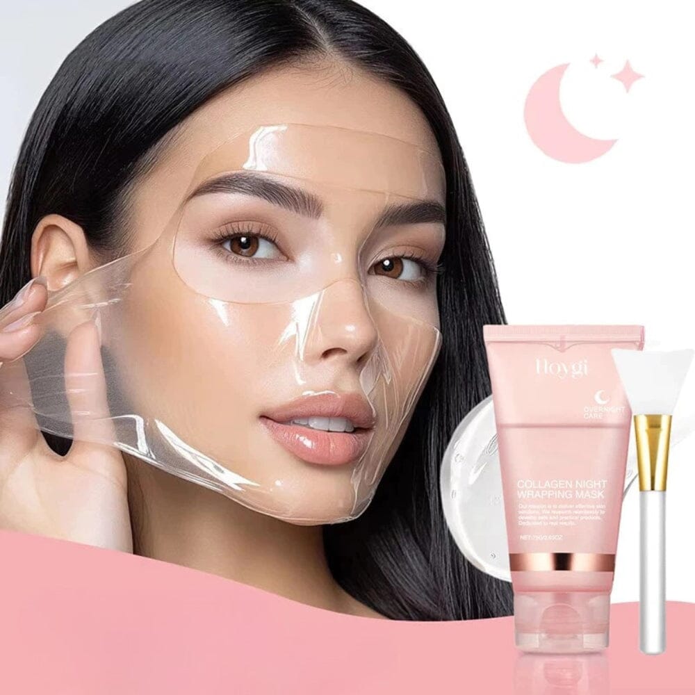 Máscara de Colágeno Noturna – Hidrata, Rejuvenesce e Ilumina a Pele - Direct Ofertas