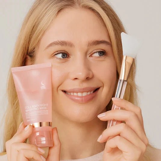 Máscara de Colágeno Noturna – Hidrata, Rejuvenesce e Ilumina a Pele - Direct Ofertas